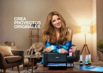 Shakira Campagne Epson