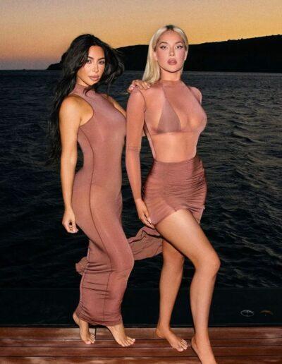 Kim Kardashian Olivia Pierson Skims