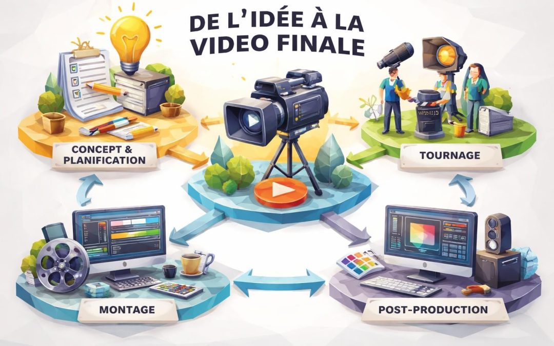 Production Vidéo Professionnelle : Guide Complet 2026