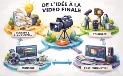 Production Vidéo Professionnelle : Guide Complet 2026