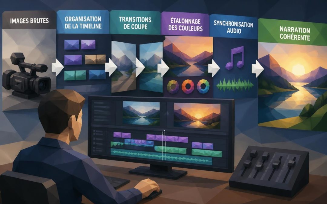 Technique de montage vidéo : guide professionnel 2026