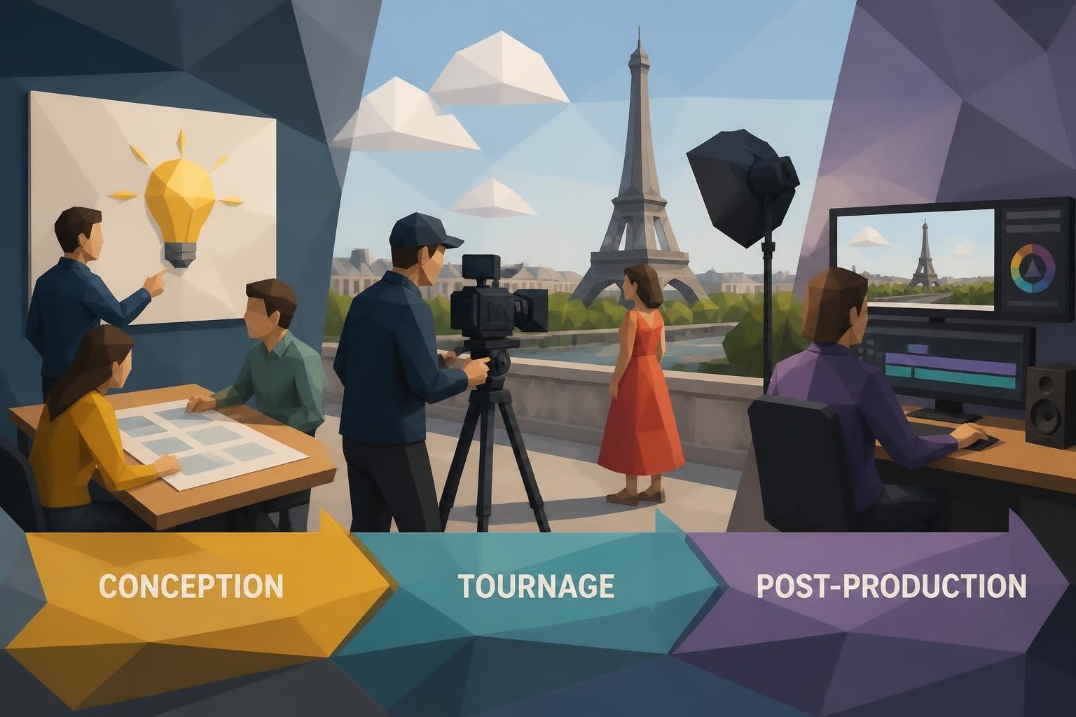 Agence de production audiovisuelle Paris : Guide 2026