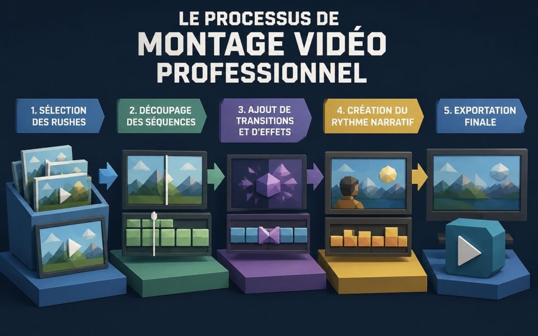 Le montage vidéo : processus, techniques et bonnes pratiques